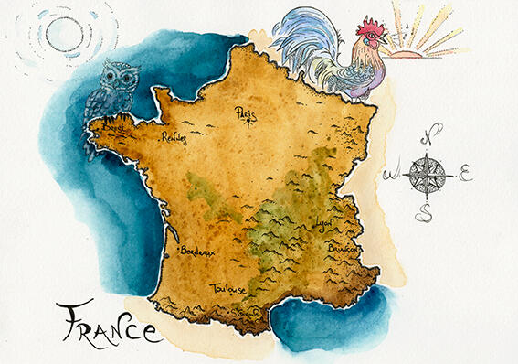 AQUARELLE FRANCE