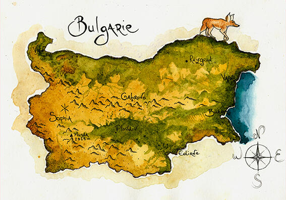 AQUARELLE BULGARIE