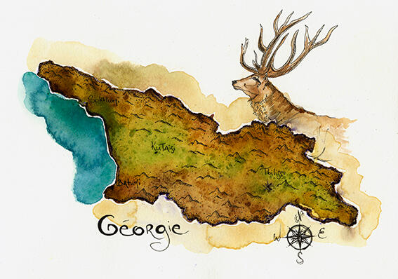AQUARELLE GEORGIE