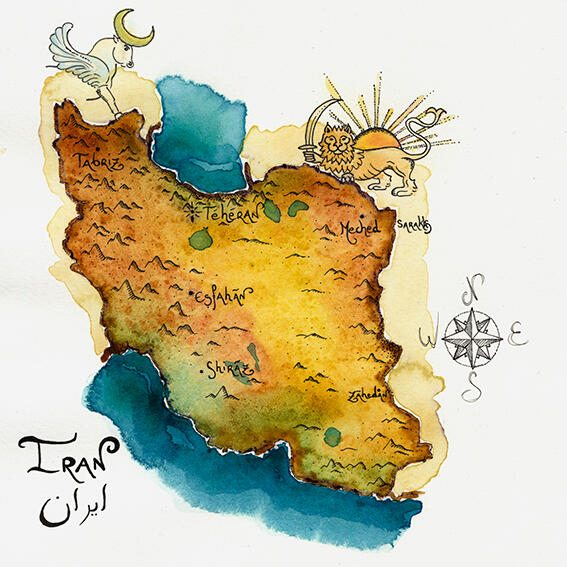 AQUARELLE IRAN